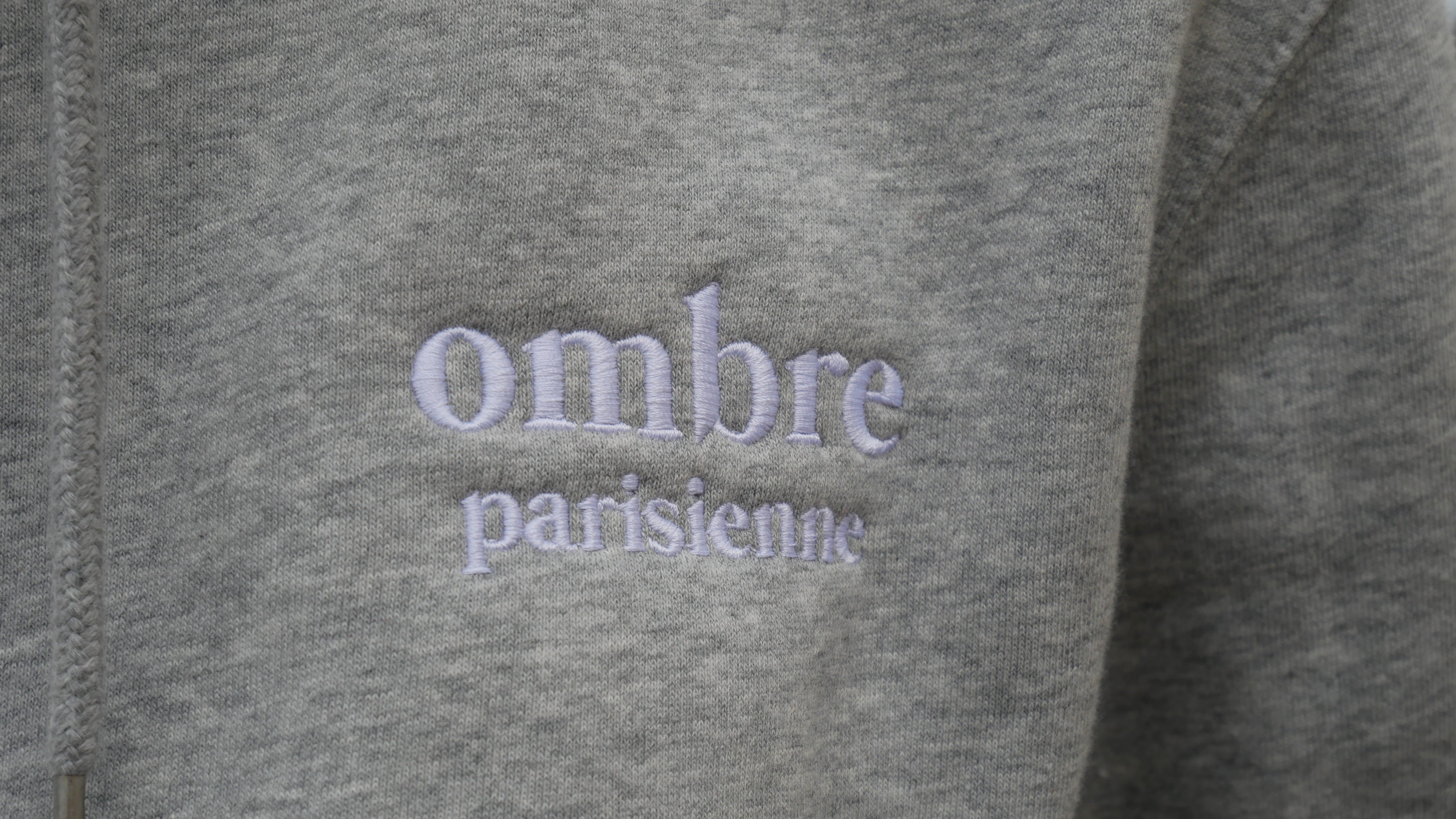 Hoodie Ombre Parisienne - Heather Grey - Ombre Parisienne
