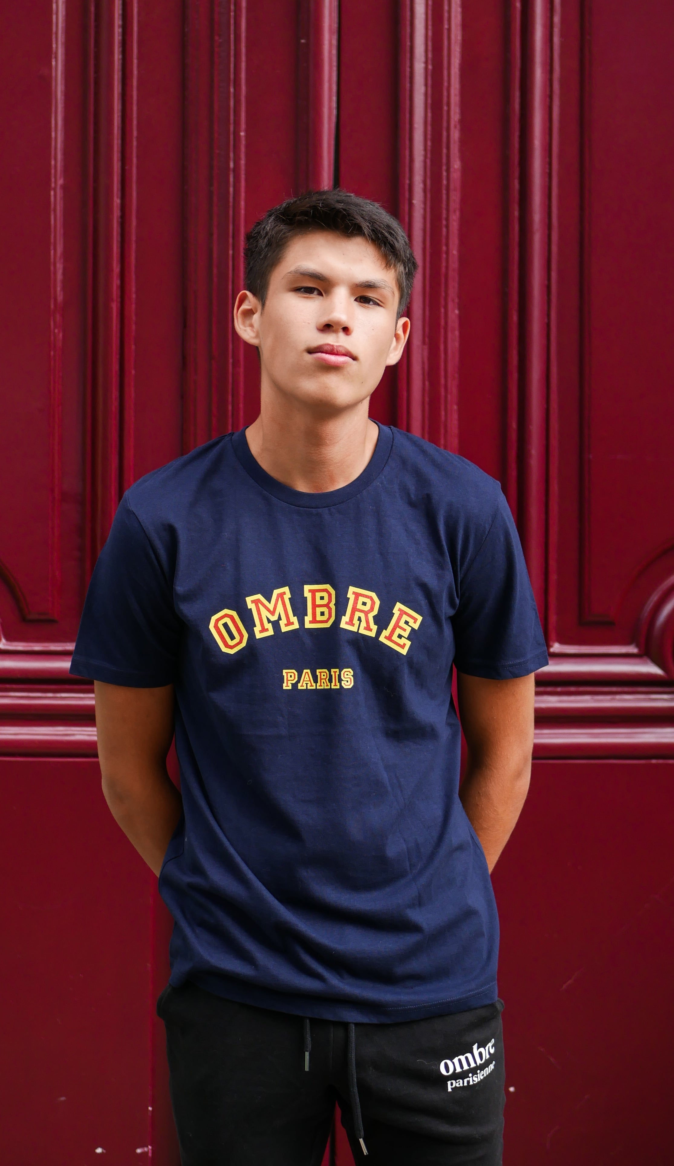 T-shirt College - Navy - Ombre Parisienne