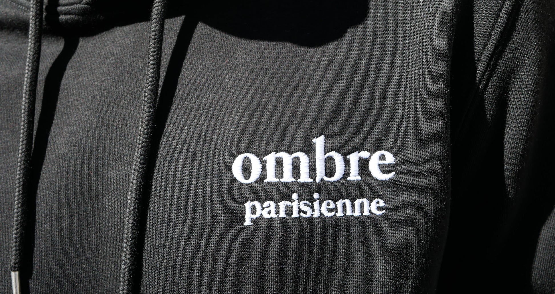 Hoodie Ombre Parisienne - Black - Ombre Parisienne